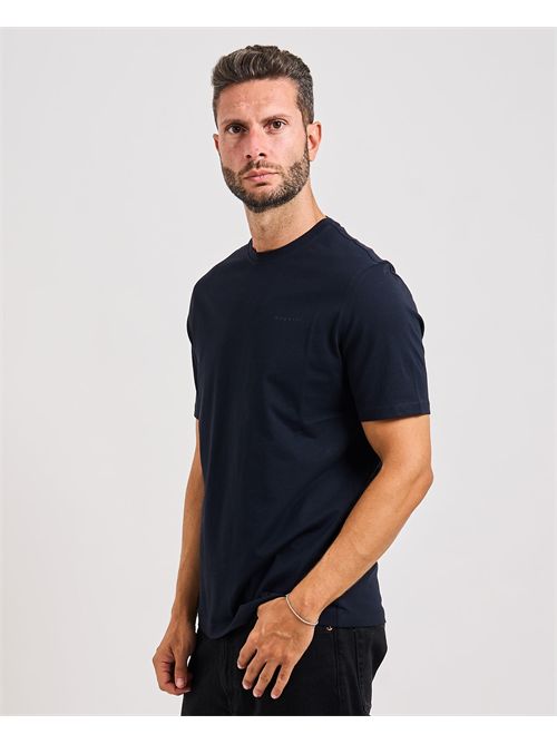 Bugatti men's blue t-shirt with chest logo BUGATTI | 8350- 95040390
